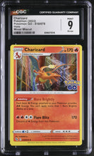 Load image into Gallery viewer, [ERROR] Charizard - 010/078 - CGC  9 - Minor Miscut - Holo Rare - Pokémon Go [M]
