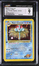 Load image into Gallery viewer, [ERROR] Misty's Tentacruel - 10/132 - CGC 9 - Insufficient Ink - Holo Rare - Gym Heroes - 1st Edition [M]
