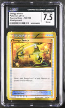 Load image into Gallery viewer, [ERROR] Energy Switch - 109/108 - CGC 7.5 - Misalignment - Holo - Roaring Skies [M]
