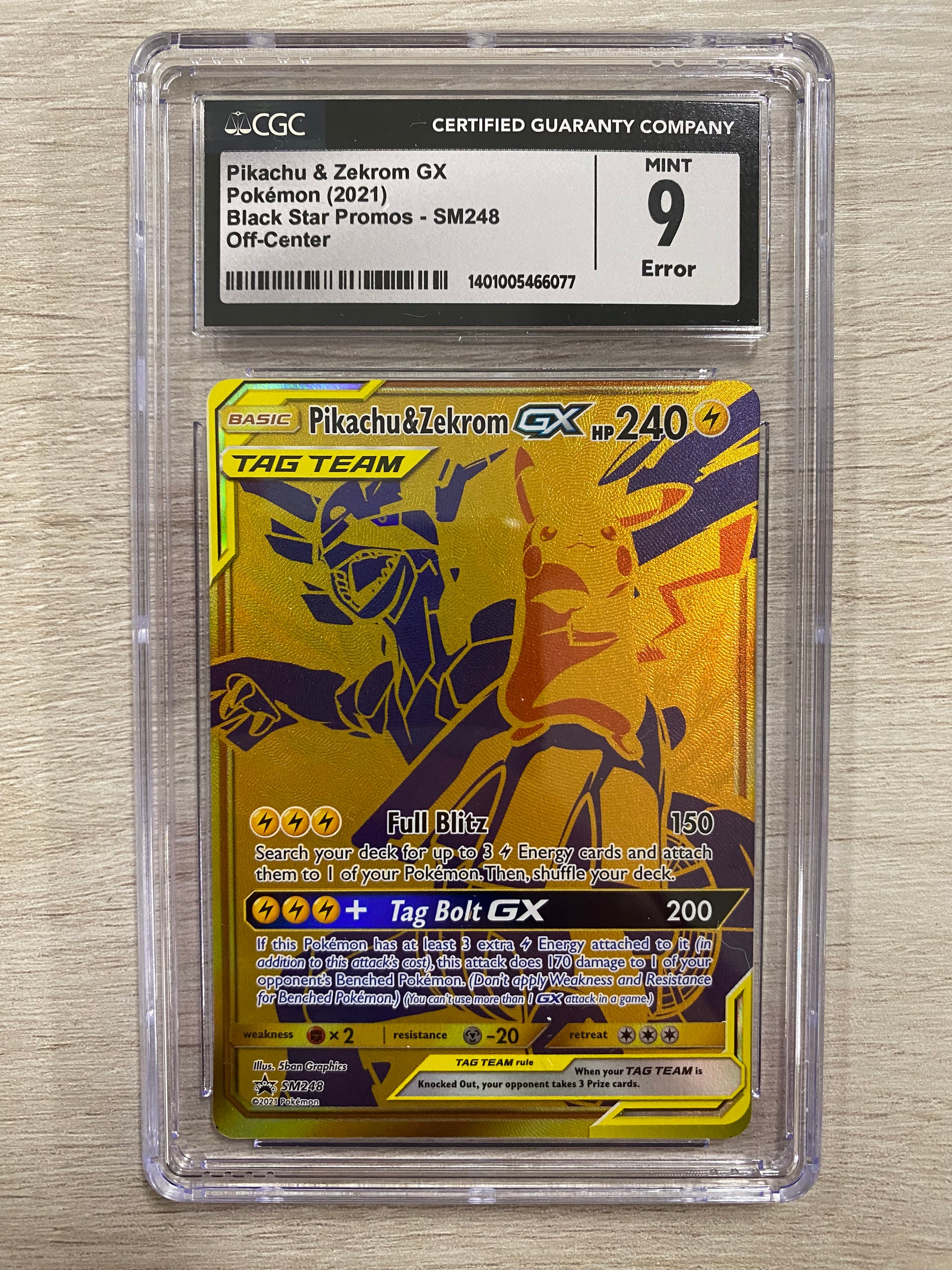 pokemon card pikachu and zekrom Tag Team (Dont apply Weakness and Resistance for Benched Pokemon.) Pokmon TCG: Pikachu & Zekrom-GX