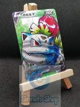 Load image into Gallery viewer, Ivysaur V - Full art - Textured - Premium custom card - Chinese
