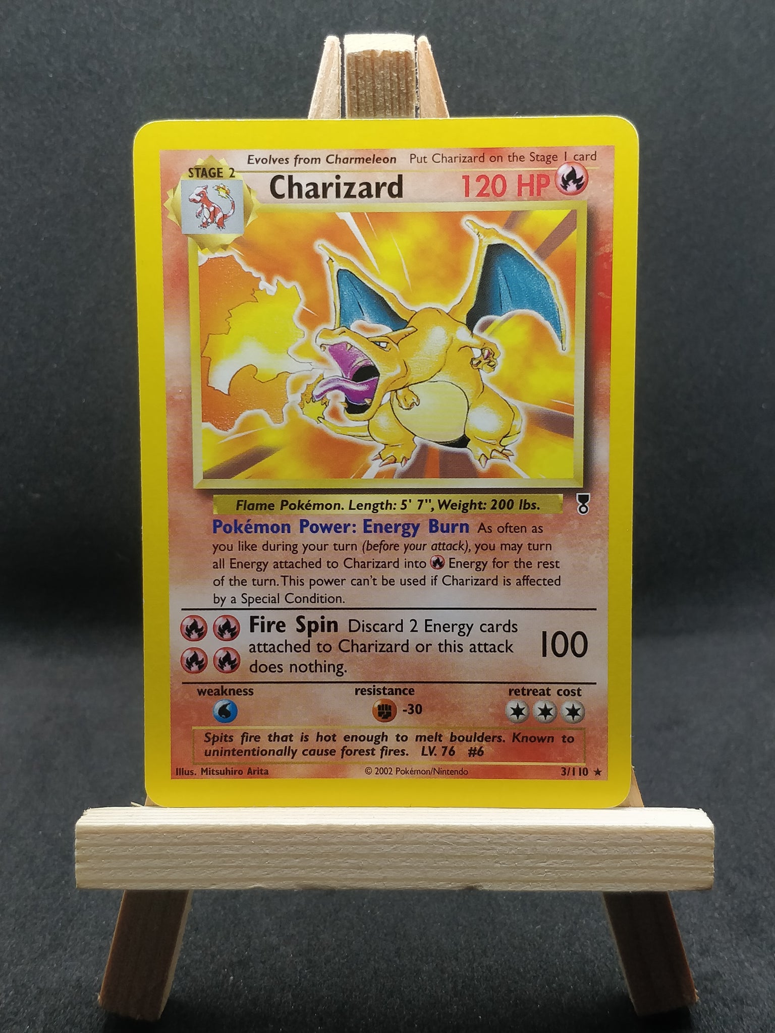 Charizard (3/110), Busca de Cards